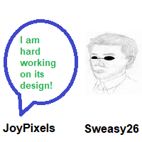 Rightwards Pushing Hand on JoyPixels