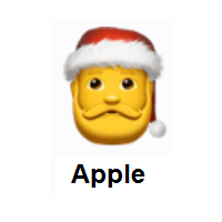 Santa Claus on Apple iOS