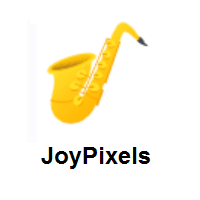 Saxophone on JoyPixels
