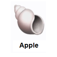 Seashell on Apple iOS