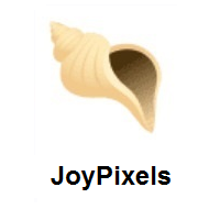 Seashell on JoyPixels