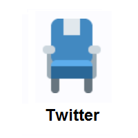 Seat on Twitter Twemoji
