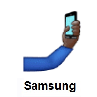 Selfie: Dark Skin Tone on Samsung