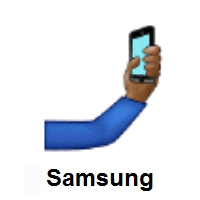 Selfie: Medium-Dark Skin Tone on Samsung