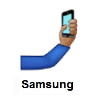 Selfie: Medium Skin Tone on Samsung