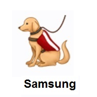 Service Dog on Samsung