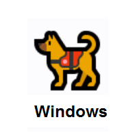 Service Dog on Microsoft Windows