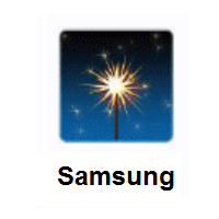 Sparkler on Samsung