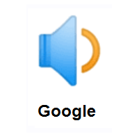 Speaker Medium Volume on Google Android