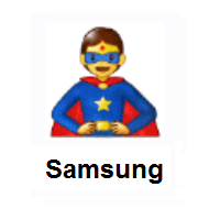 Superhero on Samsung