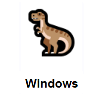 T-Rex on Microsoft Windows