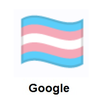 Transgender Flag on Google Android