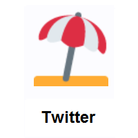Umbrella On Ground on Twitter Twemoji