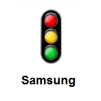 Vertical Traffic Light on Samsung