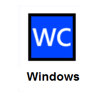 Water Closet on Microsoft Windows