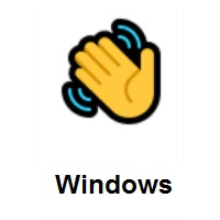 Waving Hand on Microsoft Windows