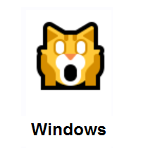 Weary Cat Face on Microsoft Windows
