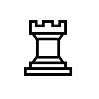 Meaning of ♖ White Chess Rook Emoji in 26 Languages