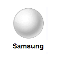 White Circle on Samsung