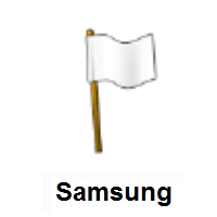 White Flag on Samsung