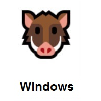 Wild Boar on Microsoft Windows