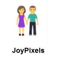Holding Hands on JoyPixels