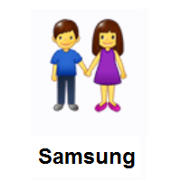 Holding Hands on Samsung