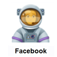 Woman Astronaut on Facebook