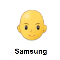 Woman: Bald on Samsung