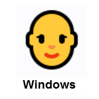 Woman: Bald on Microsoft Windows