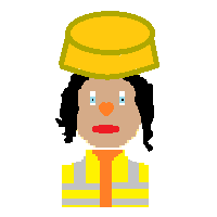 Woman Construction Worker: Medium Skin Tone