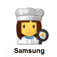 Woman Cook on Samsung