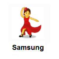 Dance: Woman Dancing on Samsung