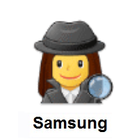 Woman Detective on Samsung