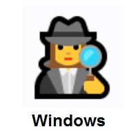 Woman Detective on Microsoft Windows