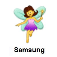 Woman Fairy on Samsung