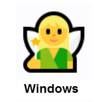 Woman Fairy on Microsoft Windows