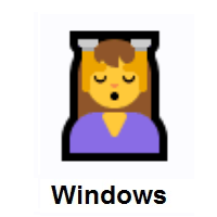 Woman Getting Massage on Microsoft Windows