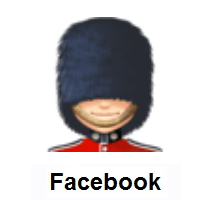 Woman Guard: Light Skin Tone on Facebook