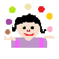 Woman Juggling: Light Skin Tone
