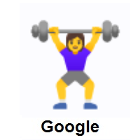 Woman Lifting Weights on Google Android