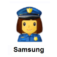 Policewoman: Woman Police Officer on Samsung