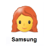 Woman: Red Hair on Samsung