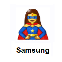 Woman Superhero on Samsung