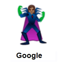 Woman Supervillain: Medium Skin Tone on Google Android