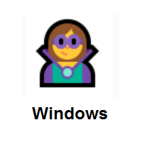 Woman Supervillain on Microsoft Windows