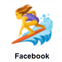 Woman Surfing on Facebook