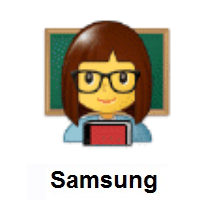 Woman Teacher on Samsung