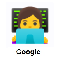 Woman Technologist on Google Android