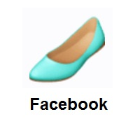 Woman’s Flat Shoe on Facebook